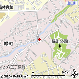 東京都八王子市緑町862周辺の地図