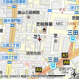 Players Bar Truth プレイヤーズ バー トゥルース 田町店周辺の地図