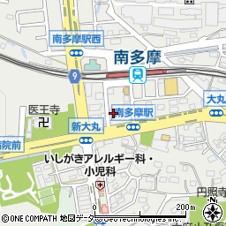 東京都稲城市大丸1035-1周辺の地図