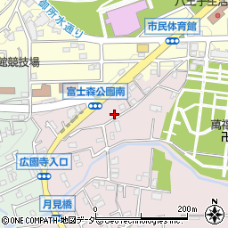 東京都八王子市緑町356周辺の地図