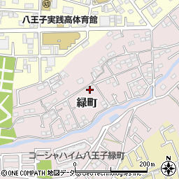 東京都八王子市緑町162周辺の地図