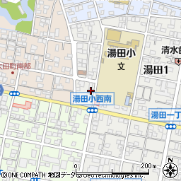 根津装束店周辺の地図