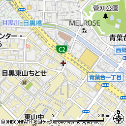 東京都目黒区東山2丁目3 6の地図 住所一覧検索 地図マピオン
