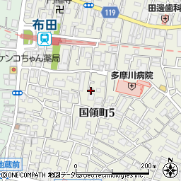 東京都調布市国領町5丁目27-23周辺の地図