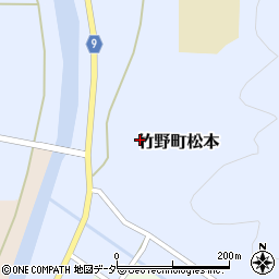 兵庫県豊岡市竹野町松本周辺の地図