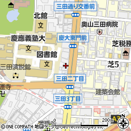 三田料理飲食業組合周辺の地図