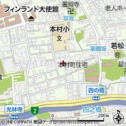 東京都港区南麻布3丁目11周辺の地図