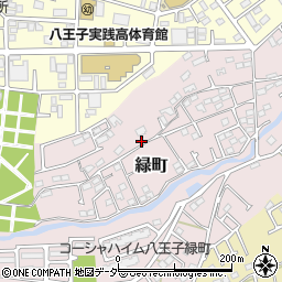 東京都八王子市緑町161周辺の地図