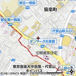 東京都渋谷区猿楽町18周辺の地図