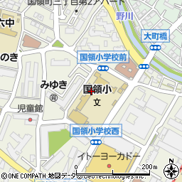 東京都調布市国領町8丁目1-55周辺の地図