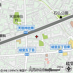 PAO 経堂周辺の地図