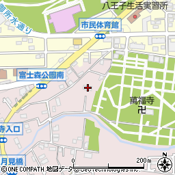 東京都八王子市緑町346周辺の地図