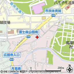 東京都八王子市緑町353周辺の地図