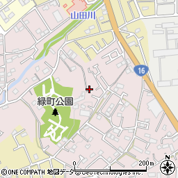 東京都八王子市緑町65周辺の地図