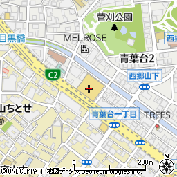 ドン・キホーテ中目黒本店周辺の地図