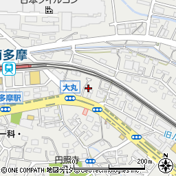 東京都稲城市大丸939周辺の地図