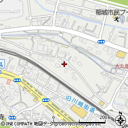 東京都稲城市大丸488周辺の地図