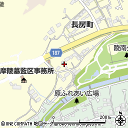 東京都八王子市長房町1343周辺の地図