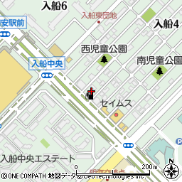 ＥＮＥＯＳ浦安入船ＳＳ周辺の地図