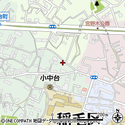 千葉県千葉市稲毛区小中台町290-3周辺の地図