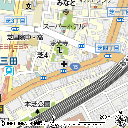 東京シティクリニック三田周辺の地図