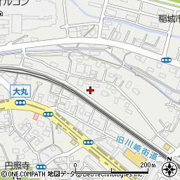 東京都稲城市大丸499-1周辺の地図