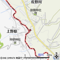 神奈川県相模原市緑区佐野川3078周辺の地図