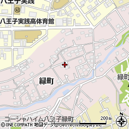 東京都八王子市緑町171周辺の地図