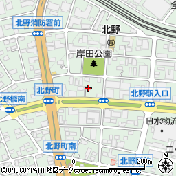 東京都八王子市北野町567周辺の地図