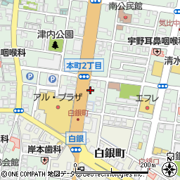 カレーハウスＣｏＣｏ壱番屋敦賀本町店周辺の地図