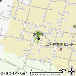 安禅寺周辺の地図
