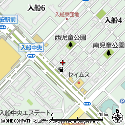 共栄石油株式会社　入船ＳＳ周辺の地図