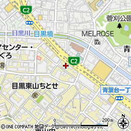 東京都目黒区東山2丁目3 2の地図 住所一覧検索 地図マピオン