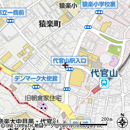東京都渋谷区猿楽町23周辺の地図