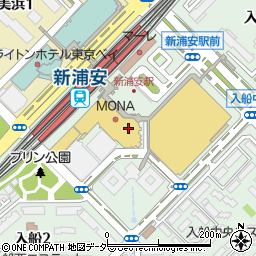 目利きの銀次　MONA新浦安店周辺の地図