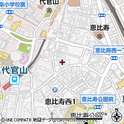 なの川　恵比寿代官山店周辺の地図