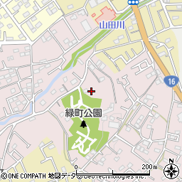 東京都八王子市緑町95周辺の地図