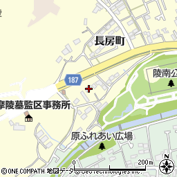 東京都八王子市長房町1343-1周辺の地図