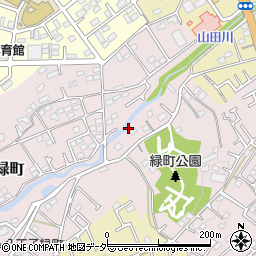 東京都八王子市緑町40周辺の地図