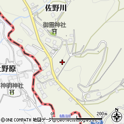 神奈川県相模原市緑区佐野川3047-1周辺の地図
