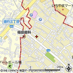 ファミリーマート甲府昭和インター北店周辺の地図