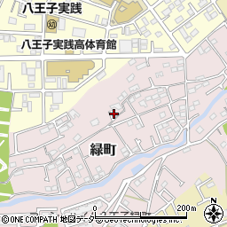 東京都八王子市緑町169周辺の地図