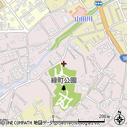東京都八王子市緑町96周辺の地図