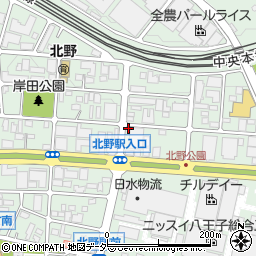 東京都八王子市北野町580周辺の地図