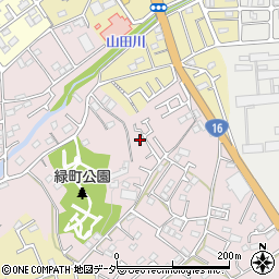 東京都八王子市緑町89周辺の地図