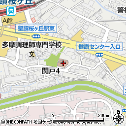 東京都多摩市関戸4丁目19-5周辺の地図