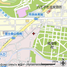 東京都八王子市緑町348周辺の地図