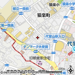 東京都渋谷区猿楽町19周辺の地図