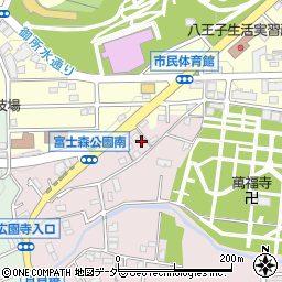 東京都八王子市緑町351周辺の地図