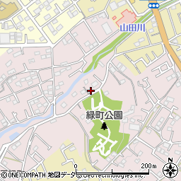東京都八王子市緑町46周辺の地図